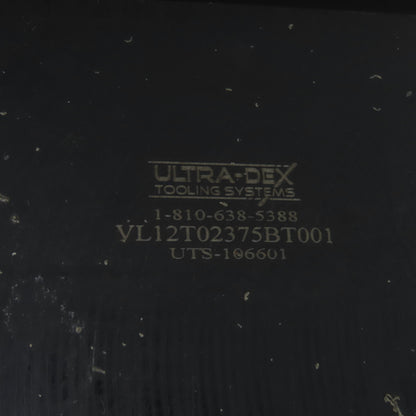 Ultra-Dex VL12T02375BT001 CAT 60 Boring Bar Tool Holder Coolant Thru 1-1/2" Bar