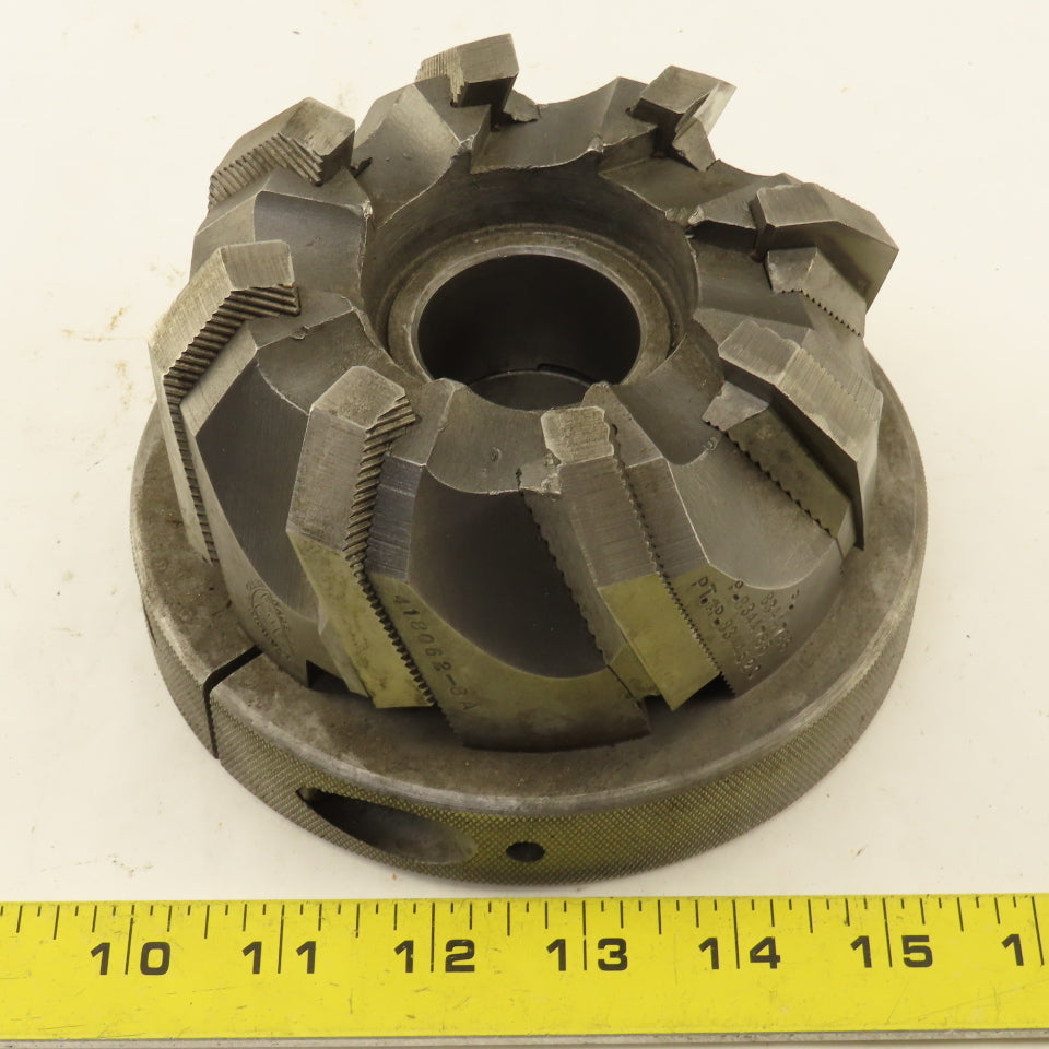 Go & Go Co. 418062-8A 5" Diam 8 Flute Face Mill Cutter 1-1/2" Arbor Left Hand