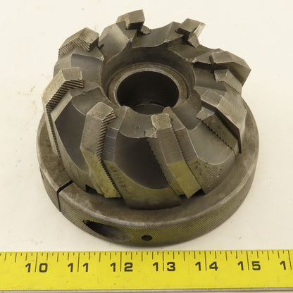 Go & Go Co. 418062-8A 5" Diam 8 Flute Face Mill Cutter 1-1/2" Arbor Left Hand