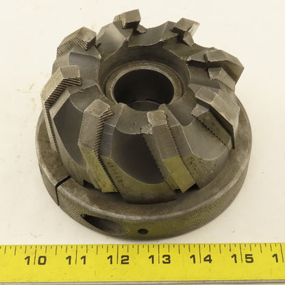 Go & Go Co. 418062-8A 5" Diam 8 Flute Face Mill Cutter 1-1/2" Arbor Left Hand