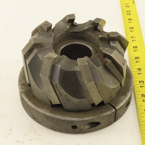 Go & Go Co. 418062-8A 5" Diam 8 Flute Face Mill Cutter 1-1/2" Arbor Left Hand