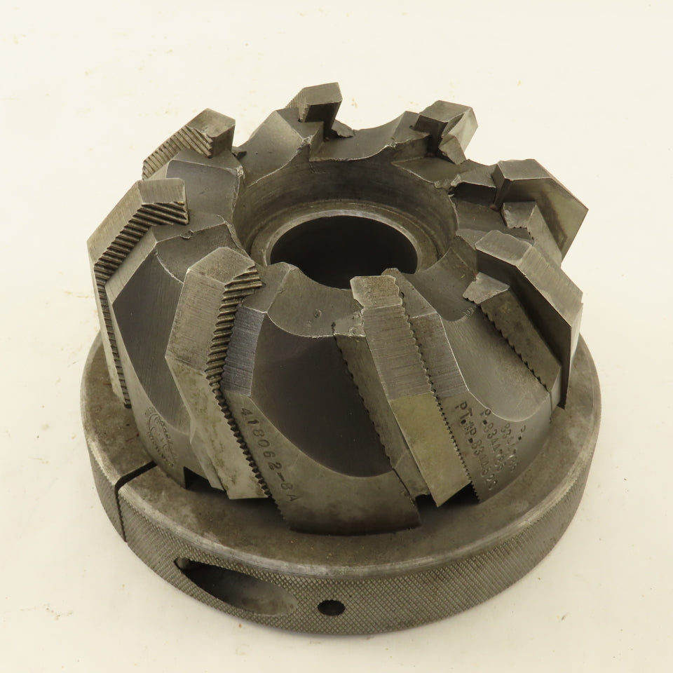Go & Go Co. 418062-8A 5" Diam 8 Flute Face Mill Cutter 1-1/2" Arbor Left Hand