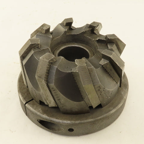 Go & Go Co. 418062-8A 5" Diam 8 Flute Face Mill Cutter 1-1/2" Arbor Left Hand