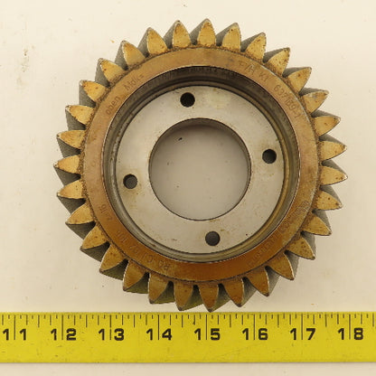Gleason Hurth Bevel Gear Diamond Dresser Z=16 133.50mm OD 68mm Wide 60mm Bore