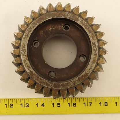 Gleason Hurth Bevel Gear Diamond Dresser Z=16 133.50mm OD 68mm Wide 60mm Bore