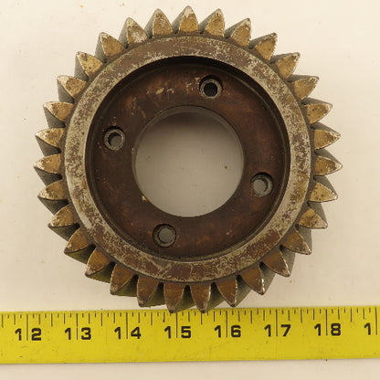 Gleason Hurth Bevel Gear Diamond Dresser Z=16 133.50mm OD 68mm Wide 60mm Bore