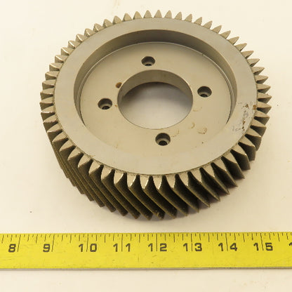Gleason Hurth Bevel Gear Diamond Dresser Z=57 181.77mm OD 52mm Wide 60mm Bore