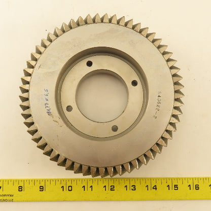 Gleason Hurth Bevel Gear Diamond Dresser Z=57 181.77mm OD 52mm Wide 60mm Bore