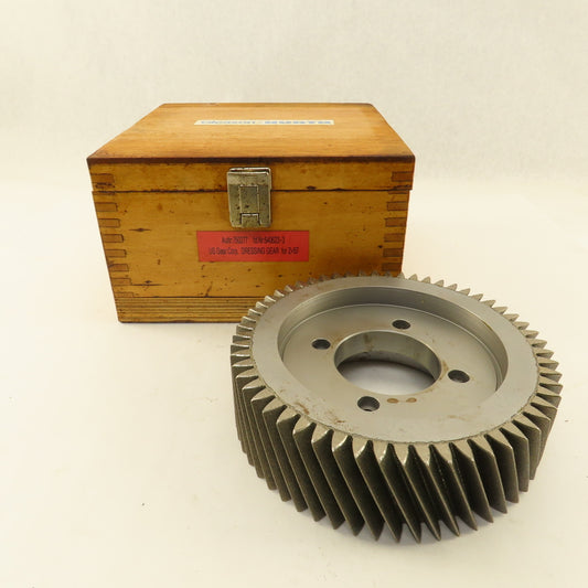 Gleason Hurth Bevel Gear Diamond Dresser Z=57 181.25mm OD 52mm Wide 60mm Bore