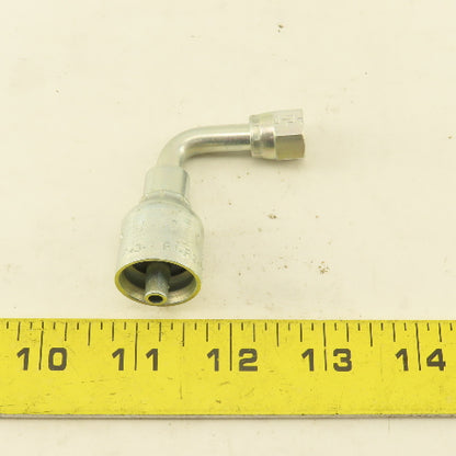 Parker 1L943-4-4 1/2" Hose Parkrimp  x-4 JIC Female Swivel For International