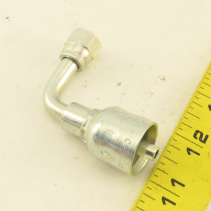 Parker 1L943-4-4 1/2" Hose Parkrimp  x-4 JIC Female Swivel For International