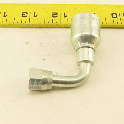 Parker 1L943-4-4 1/2" Hose Parkrimp  x-4 JIC Female Swivel For International