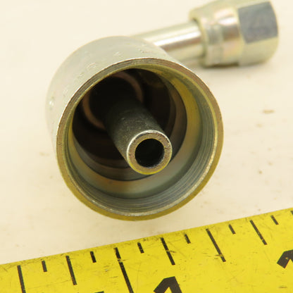 Parker 1L943-4-4 1/2" Hose Parkrimp  x-4 JIC Female Swivel For International