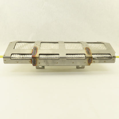 A042V118 13" x 6-1/2" Stainless Steel Heat Shield Shroud Assembly