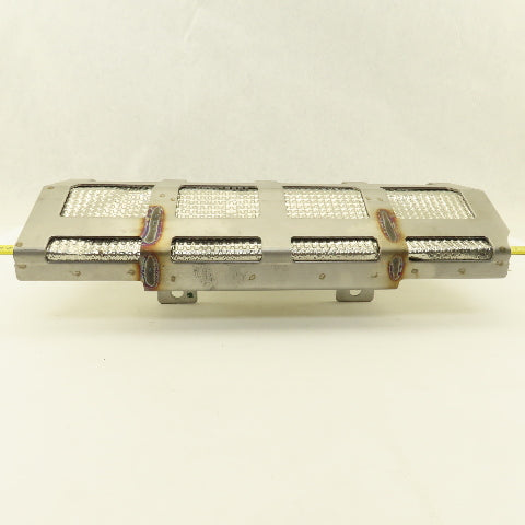 A042V118 13" x 6-1/2" Stainless Steel Heat Shield Shroud Assembly