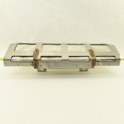 A042V118 13" x 6-1/2" Stainless Steel Heat Shield Shroud Assembly