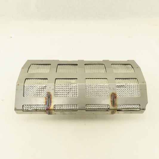A042V118 13" x 6-1/2" Stainless Steel Heat Shield Shroud Assembly