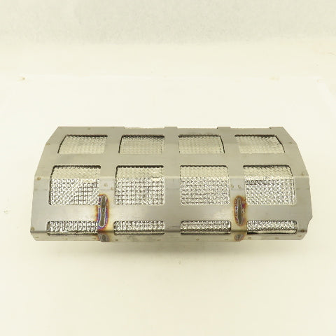 A042V118 13" x 6-1/2" Stainless Steel Heat Shield Shroud Assembly