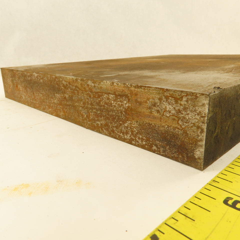 1-1/4" x 9" x 12" Mild Carbon Cold Roll Steel Flat Bar