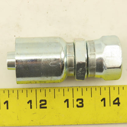 Parker 1FU34-8-8 1/2" Hose Fitting 1/2" JIC Female Swivel Straight Fitting