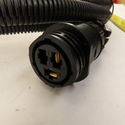Mini Battery Power Charge Cable 1" Circular 3 Pole 2W Female 9'