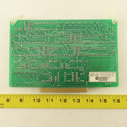 Coherent General 0510-270-00/189 A3 Pressure Control Circuit Board