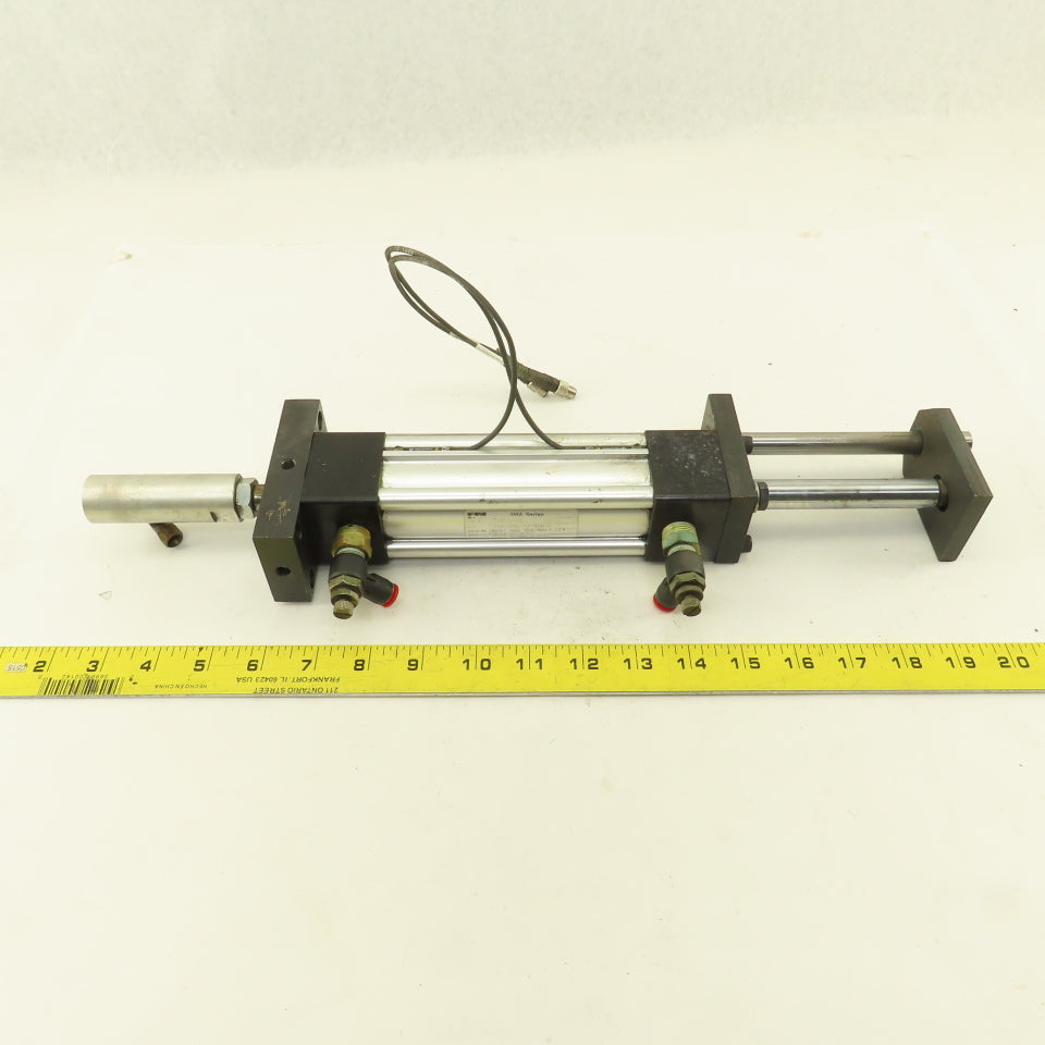 Parker 1.50CKT4MA3U18A18AC04.00 1-1/2" Bore 4" Stroke Guided Air Cylinder 250PSI