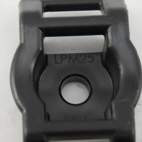 Tyton LPM25 Automotive Low Profile Bolt Mounted Cable Clip Lot Of 2