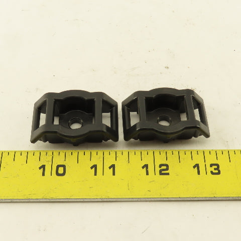 Tyton LPM25 Automotive Low Profile Bolt Mounted Cable Clip Lot Of 2