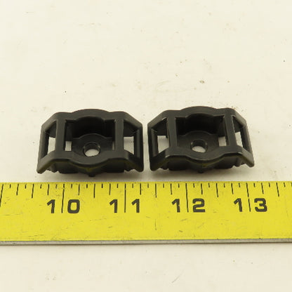 Tyton LPM25 Automotive Low Profile Bolt Mounted Cable Clip Lot Of 2