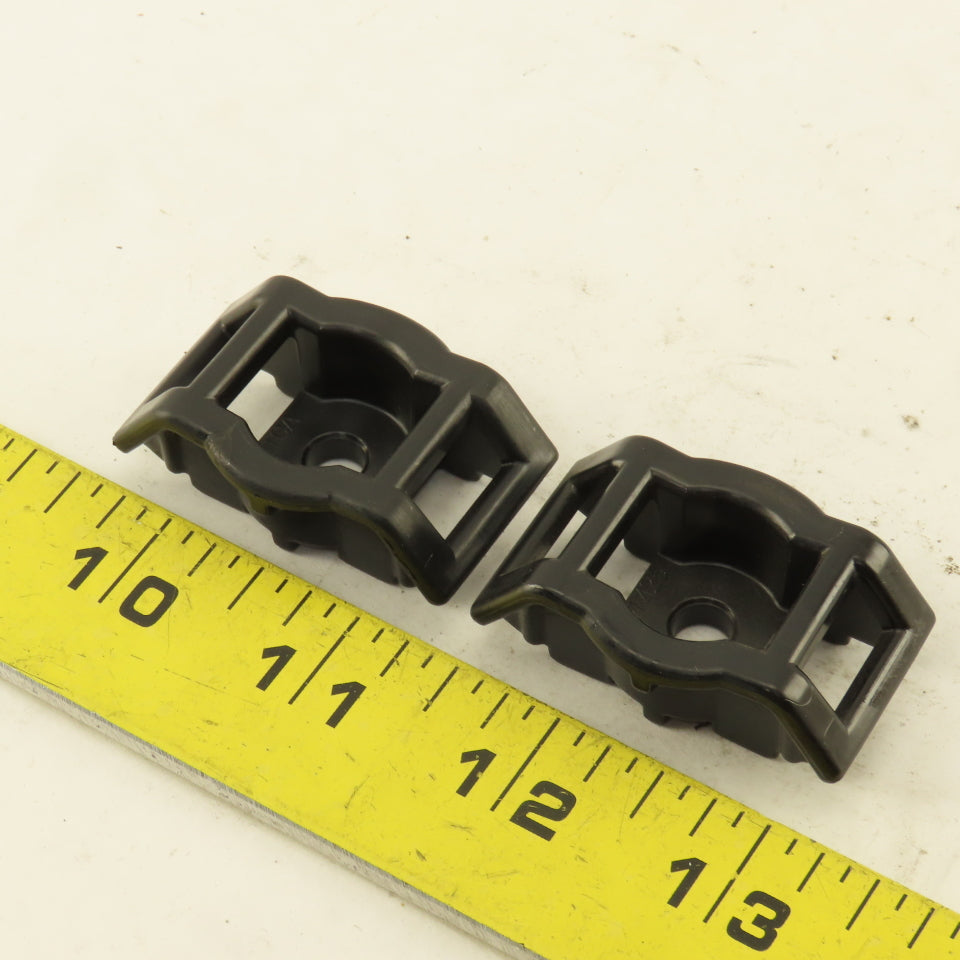 Tyton LPM25 Automotive Low Profile Bolt Mounted Cable Clip Lot Of 2