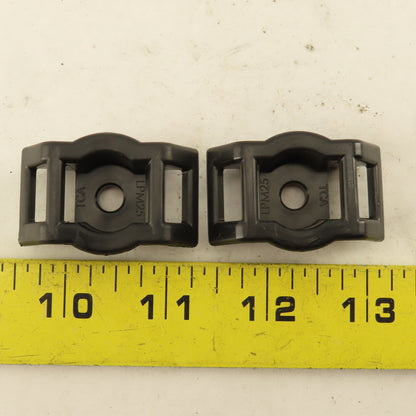 Tyton LPM25 Automotive Low Profile Bolt Mounted Cable Clip Lot Of 2