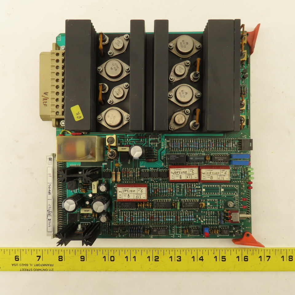 Prima Electronic 1SPUA-B-S1035/1C Optimo Axis Drive Controller PCB Circuit Board