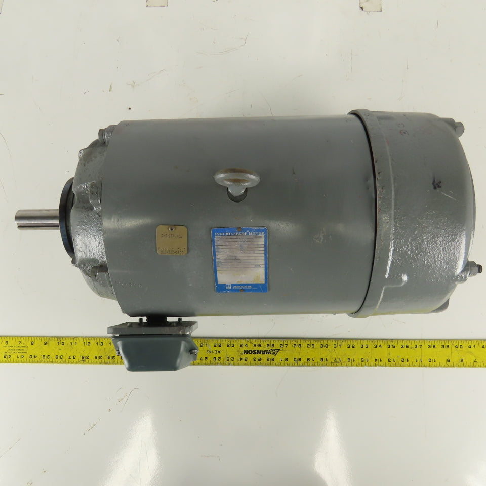 Louis Allis 5J02960008 15Hp 3520RPM 3Ph 230/460V Syncro-Spede Motor