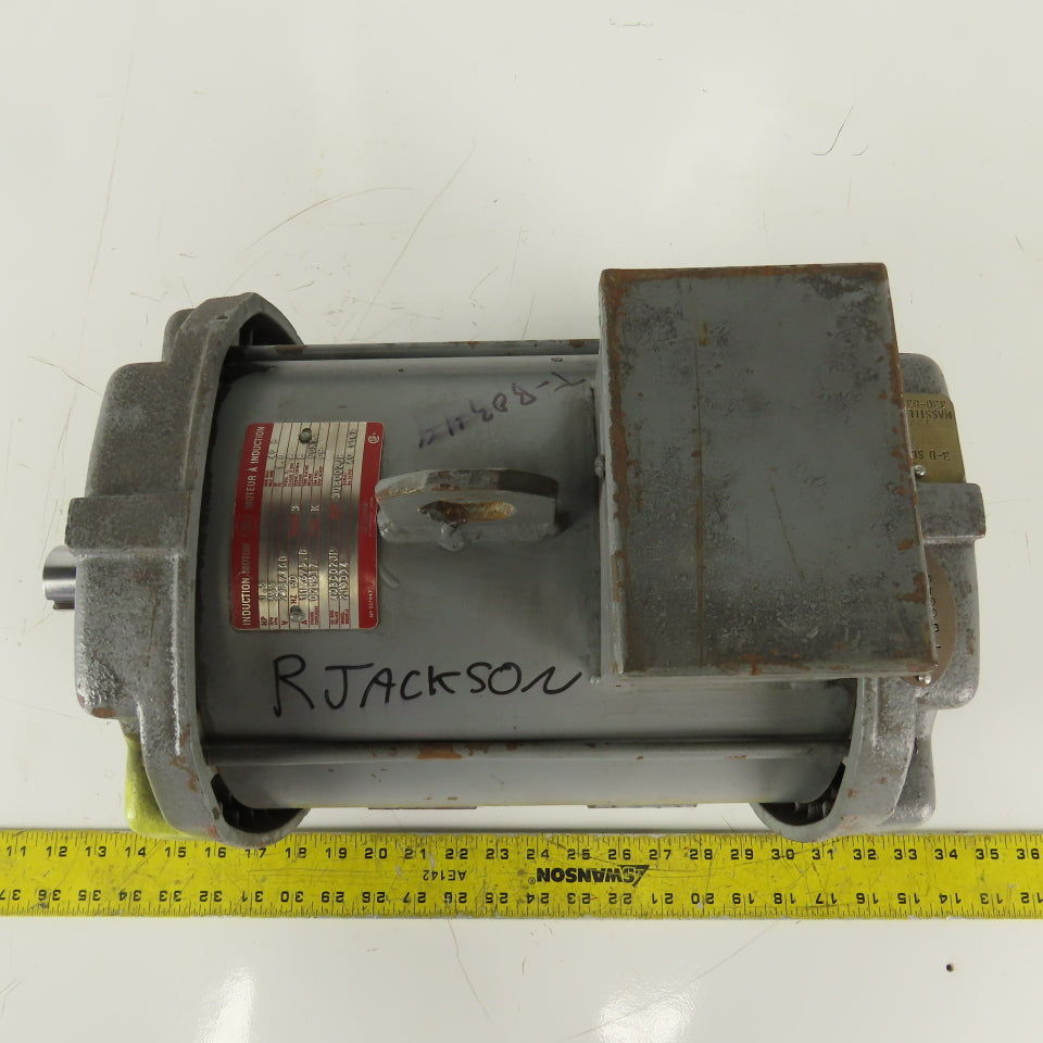 General Electric 1-1/2Hp 555RPM 230/460V 60Hz 3Ph Induction Motor