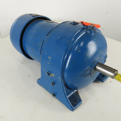 Louis Allis Type CRZ 14:1 Ratio 125RPM Output 2Hp 220/440V 3Ph Gear Motor
