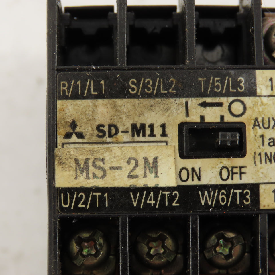 Mitsubishi SD-M11 Magnetic Contactor 440V 4kW Max 24V 7-11A Overload