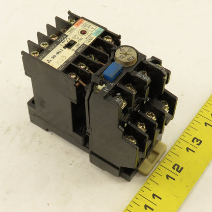 Mitsubishi SD-M11 240/440V 4kW Max Contactor 24VDC Coil 1.7-2.5A Overload