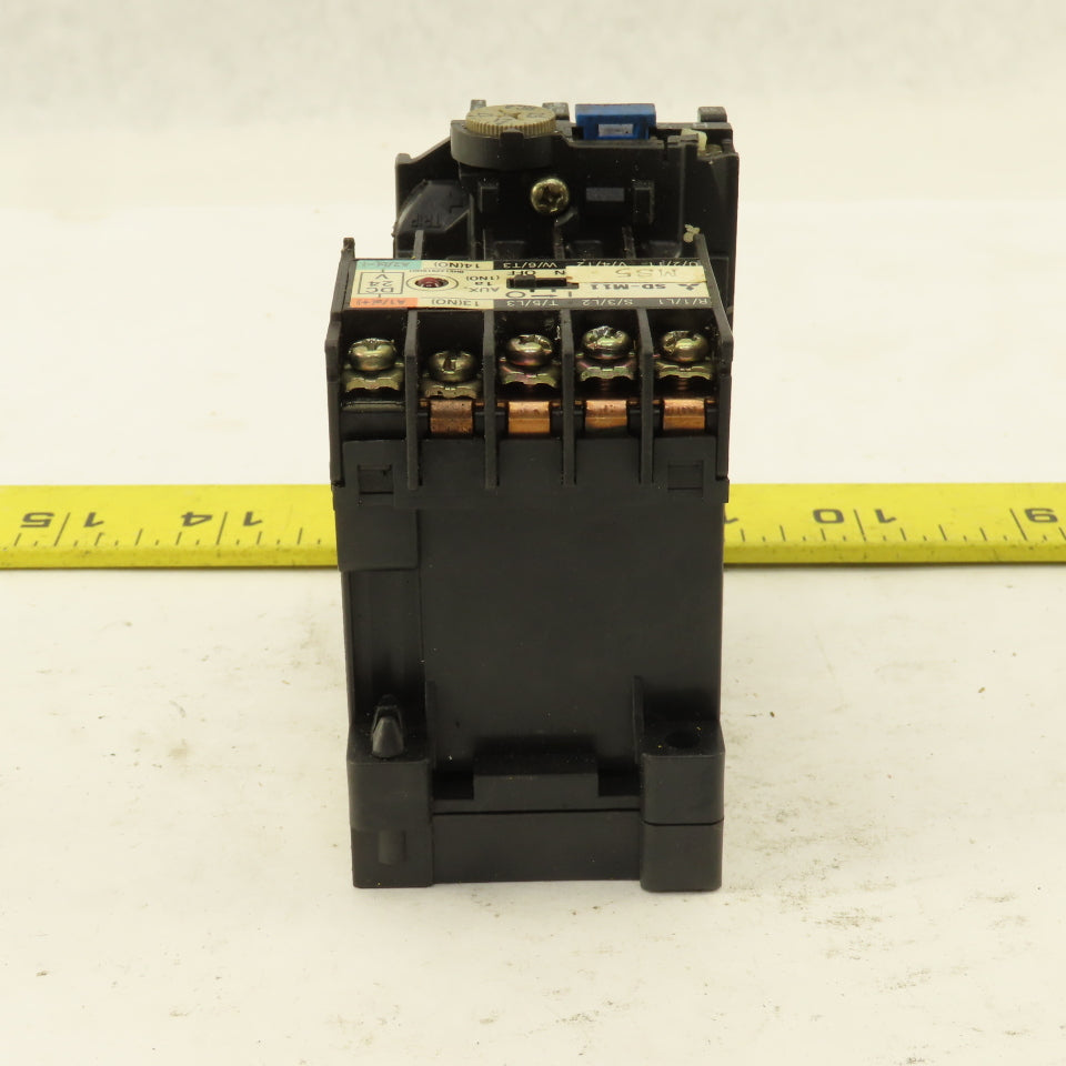 Mitsubishi SD-M11 240/440V 4kW Max Contactor 24VDC Coil 1.7-2.5A Overload