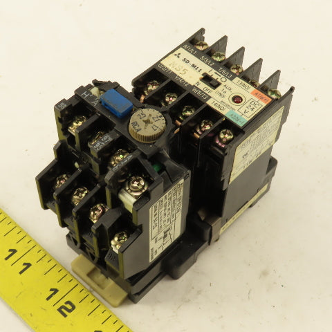 Mitsubishi SD-M11 240/440V 4kW Max Contactor 24VDC Coil 1.7-2.5A Overload