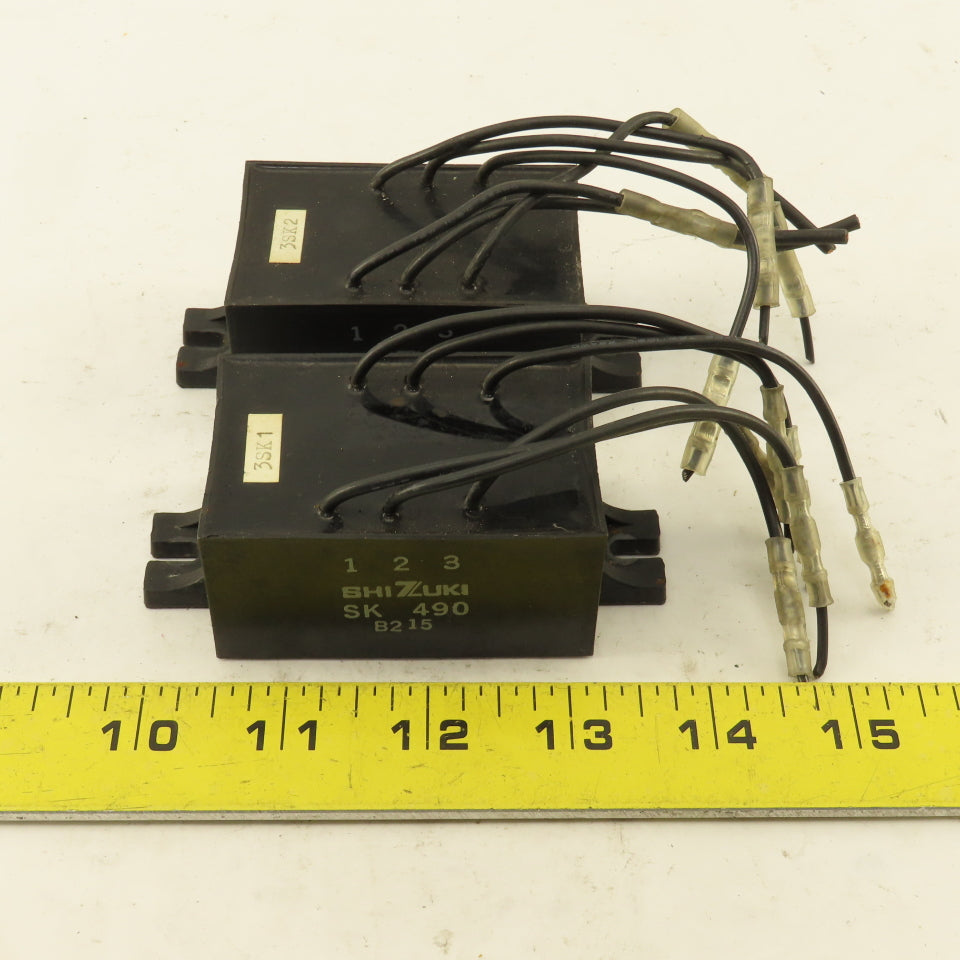 Mitsubishi SK490 Relay Unit Lot Of 2