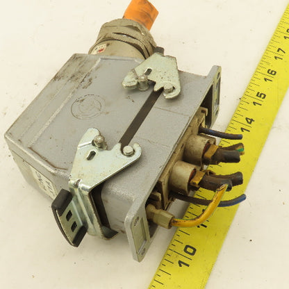 Contact CXM4/2 ILME Panel Mount Wire Cable Connector Side Entry Set