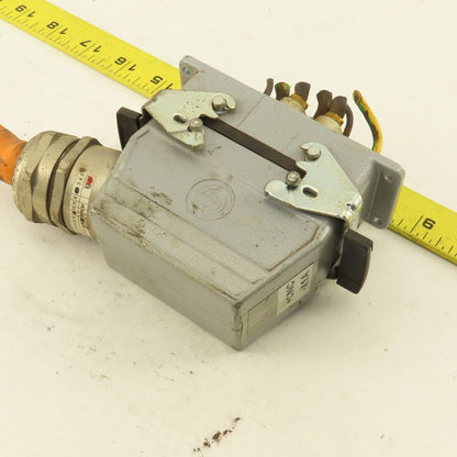 Contact CXM4/2 ILME Panel Mount Wire Cable Connector Side Entry Set