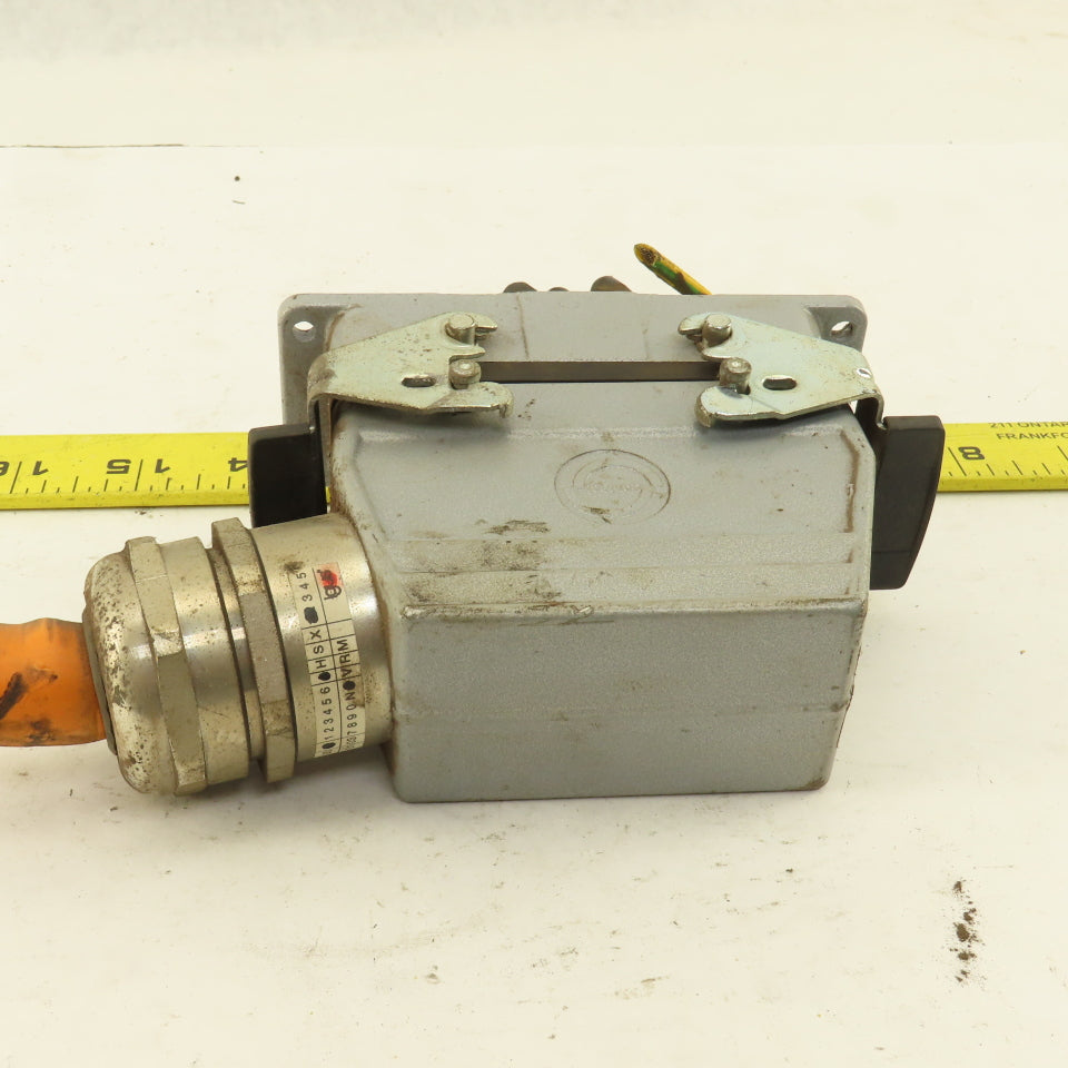Contact CXM4/2 ILME Panel Mount Wire Cable Connector Side Entry Set