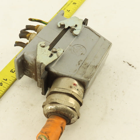 Contact CXM4/2 ILME Panel Mount Wire Cable Connector Side Entry Set