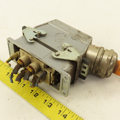 Contact CXM4/2 ILME Panel Mount Wire Cable Connector Side Entry Set