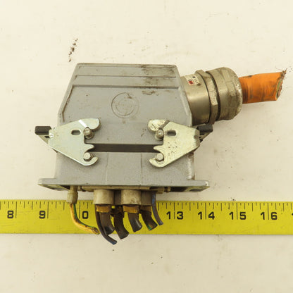 Contact CXM4/2 ILME Panel Mount Wire Cable Connector Side Entry Set