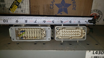 Contact LAPP H-BE16SS Panel Mount Wire Cable Connector Side Entry Set