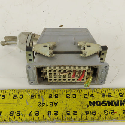 Contact LAPP H-BE16SS Panel Mount Wire Cable Connector Side Entry Set