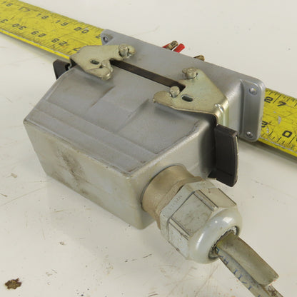 Contact LAPP H-BE16SS Panel Mount Wire Cable Connector Side Entry Set